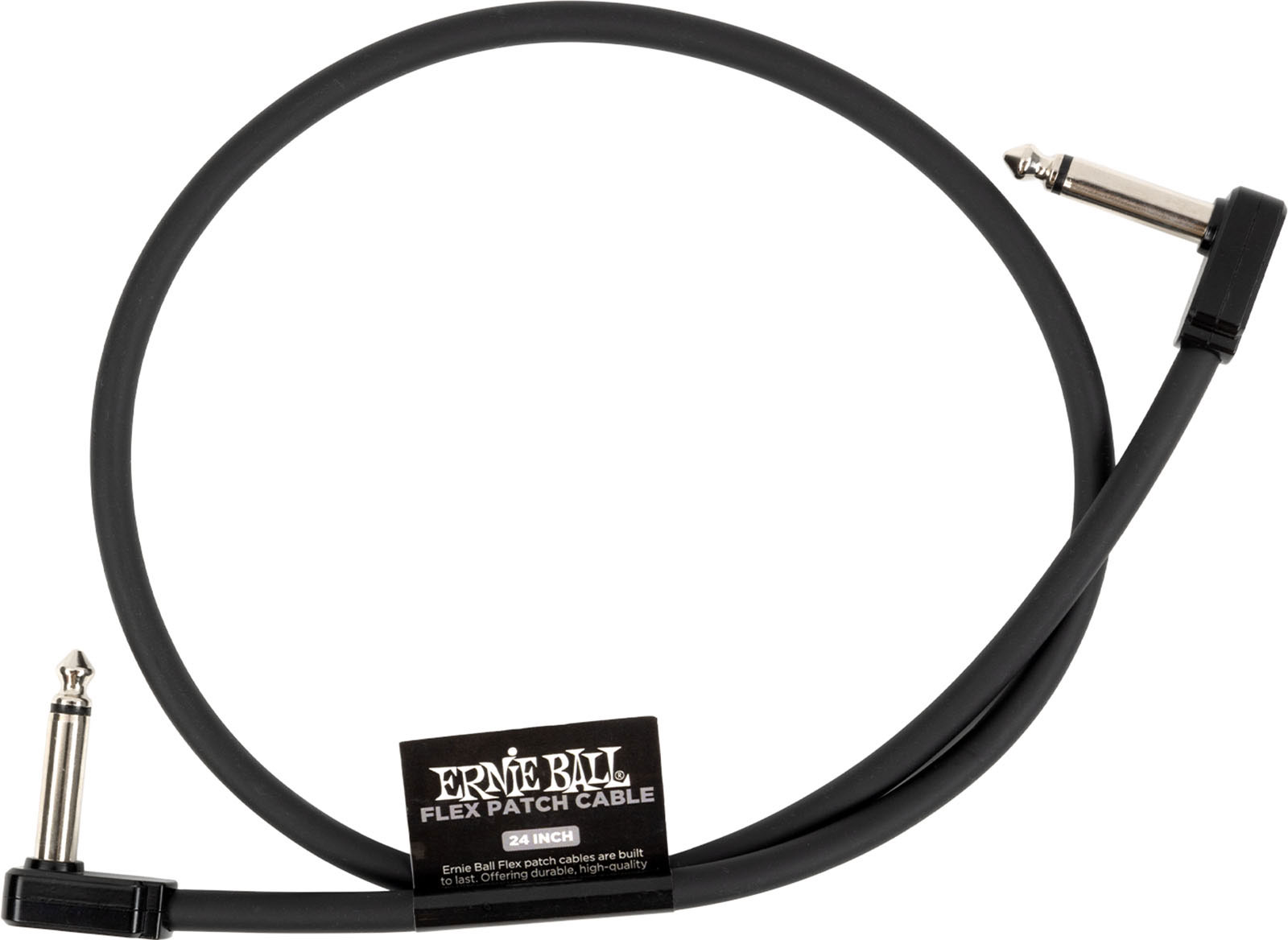 ERNIE BALL PATCH CABLE FLEX 60CM - BLACK