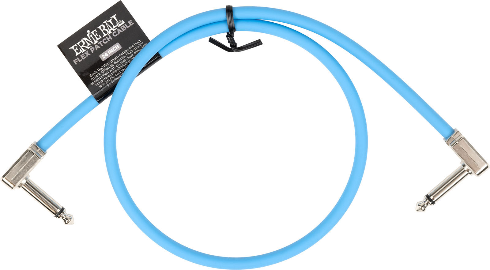 ERNIE BALL PATCH CABLE FLEX 60CM - BLUE