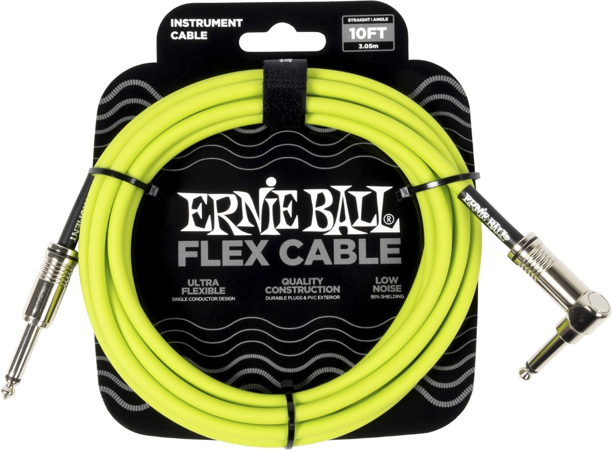 ERNIE BALL Flex Angled 3m Green