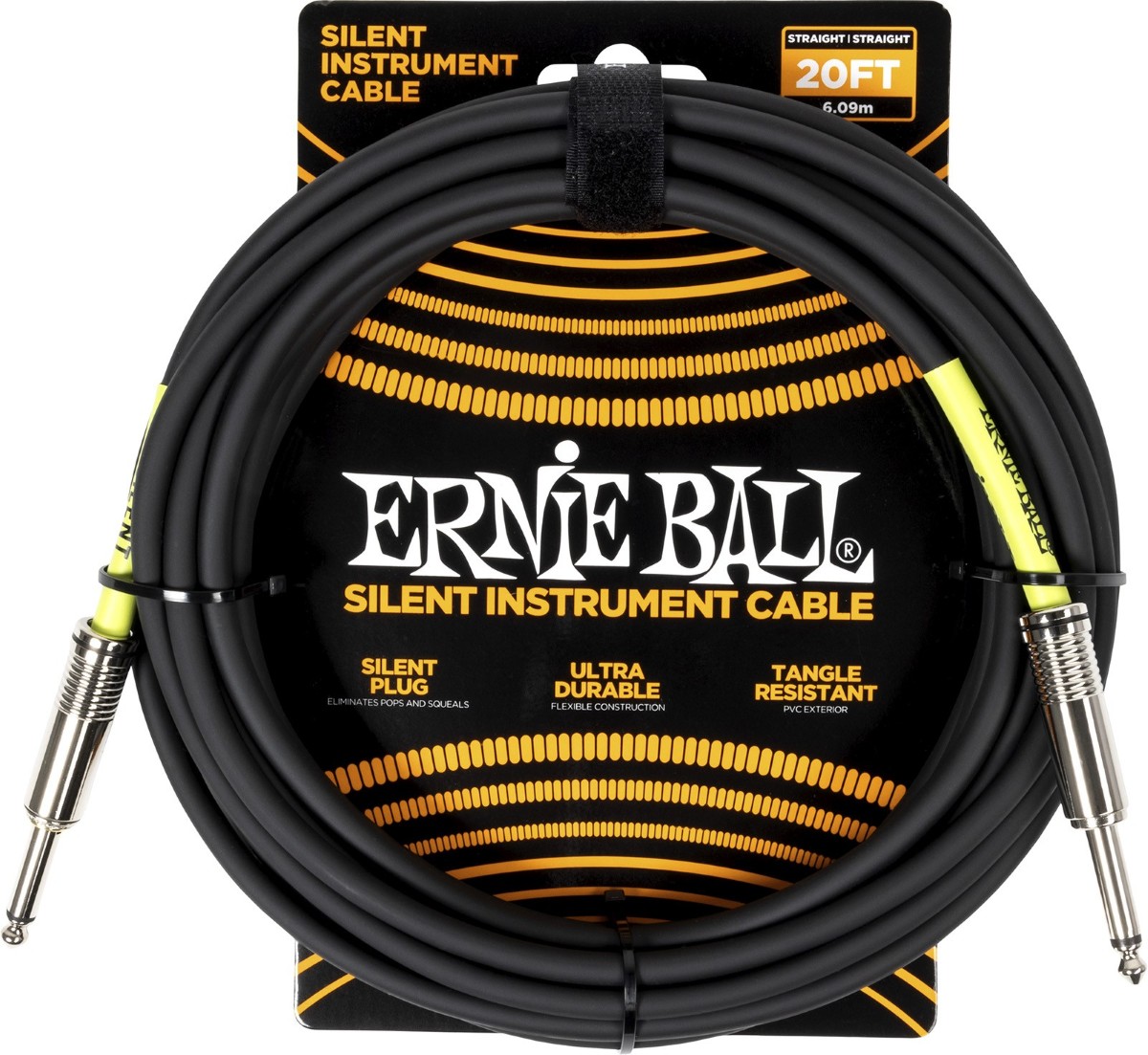 ERNIE BALL Classic Silent 6m Black