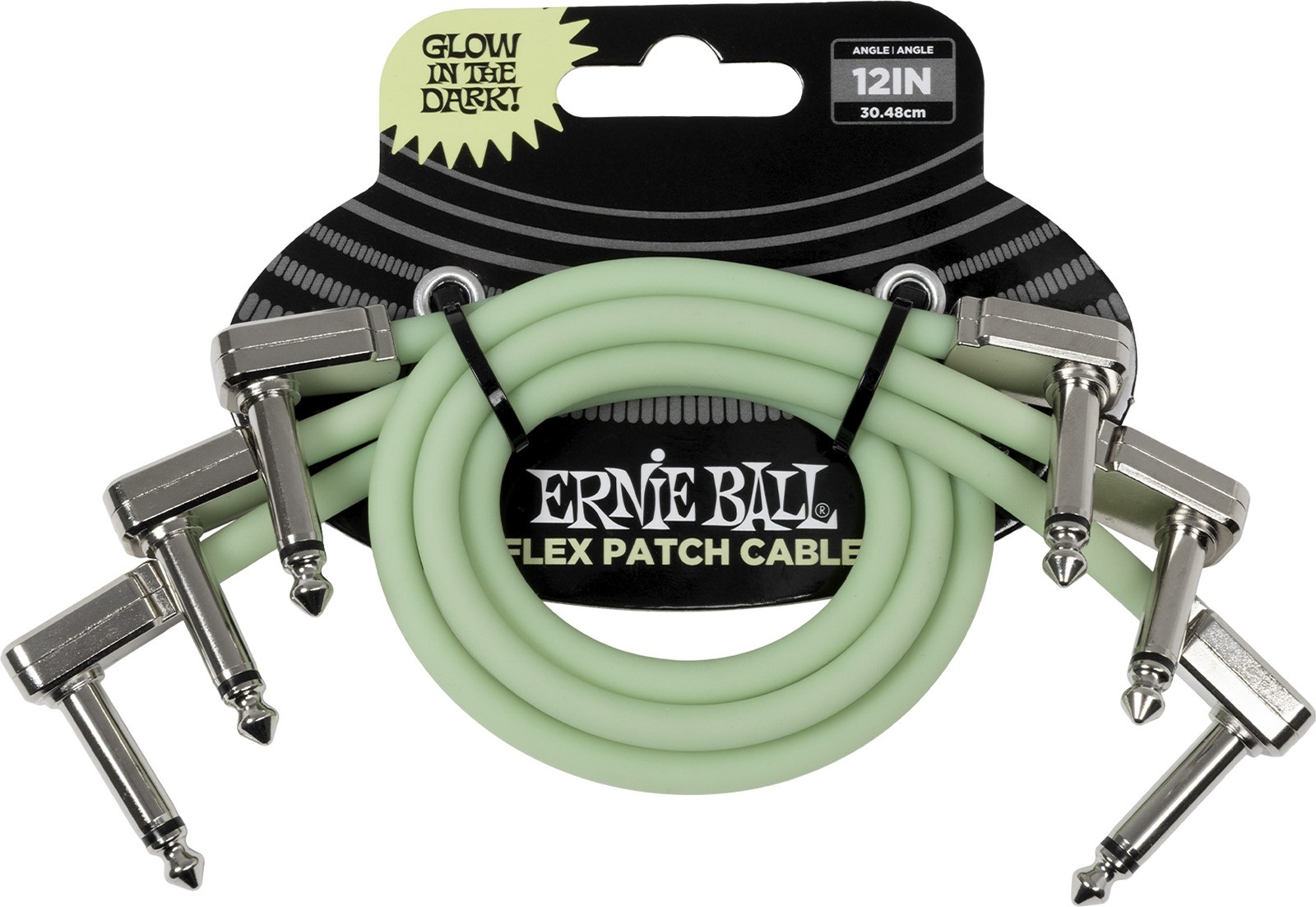 ERNIE BALL Flex 30cm - Pack de 3 Phosphorescent
