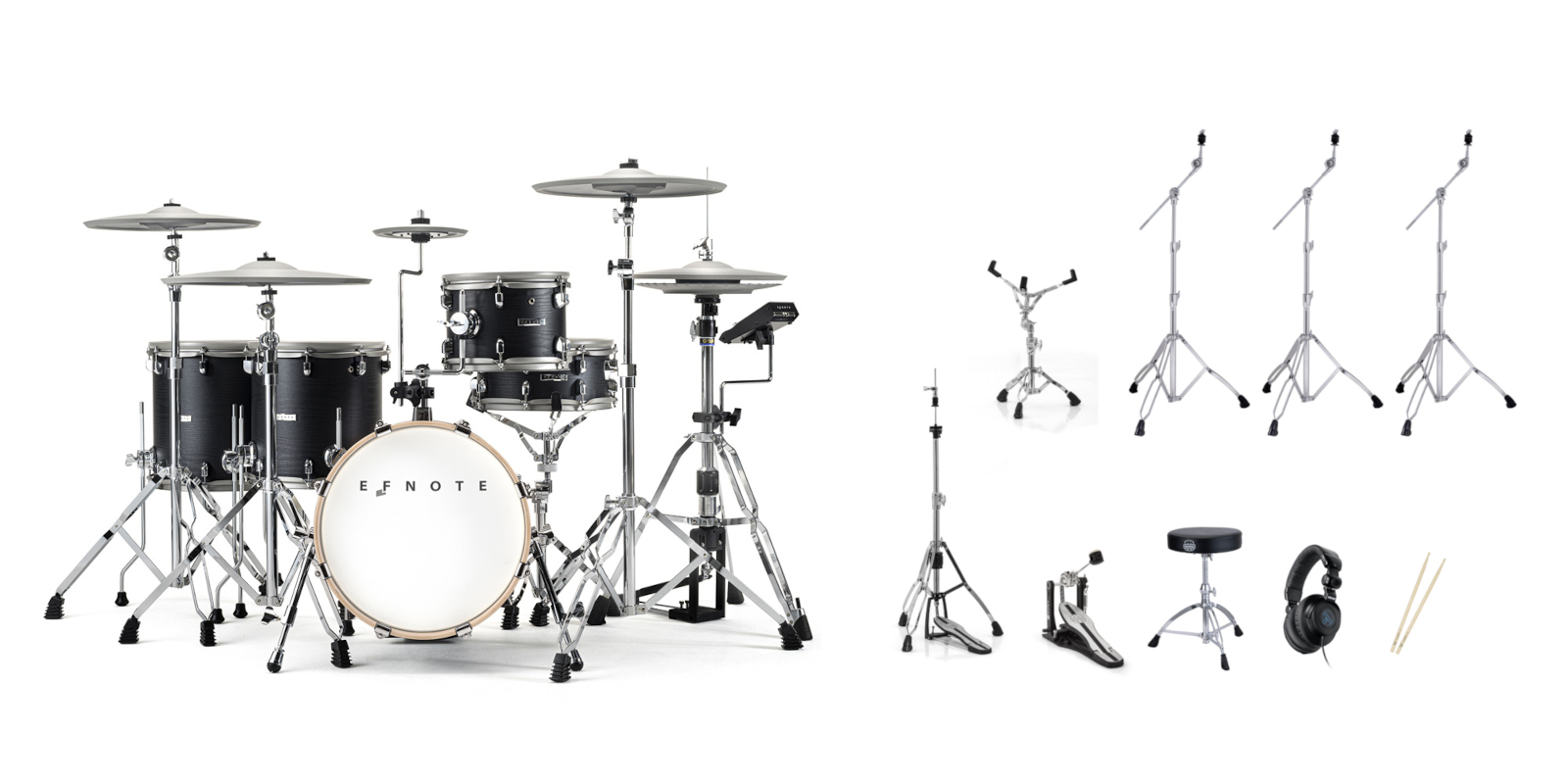 EFNOTE Pack EFD5x Standard Set (black Oak)