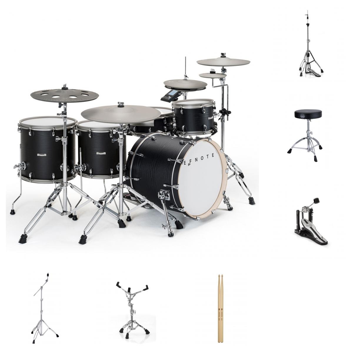 EFNOTE Pack 7X Standard Set (black Oak)