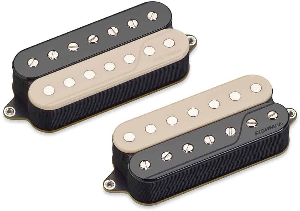 FISHMAN Fluence Open Core Classic Active Pickup Set 7-string Inverted Zebra