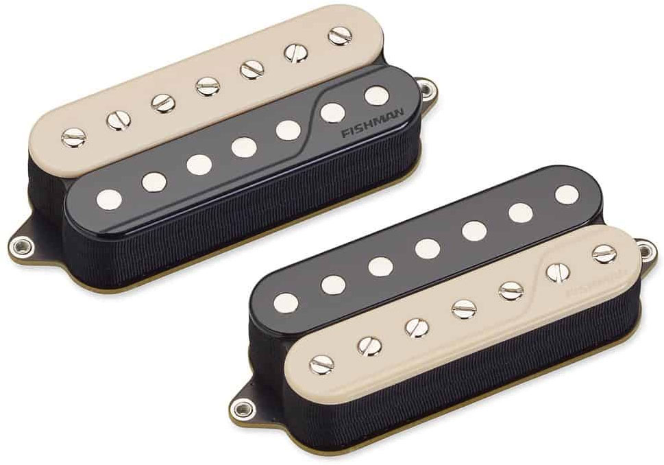 FISHMAN Fluence Open Core Classic Active Pickup Set 7-string Zebra