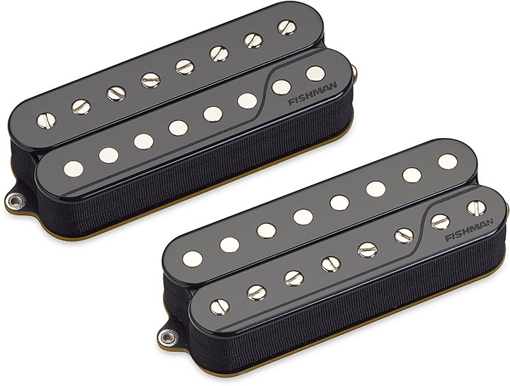 FISHMAN Fluence Open Core Classic Active Pickup Set 8-string Black