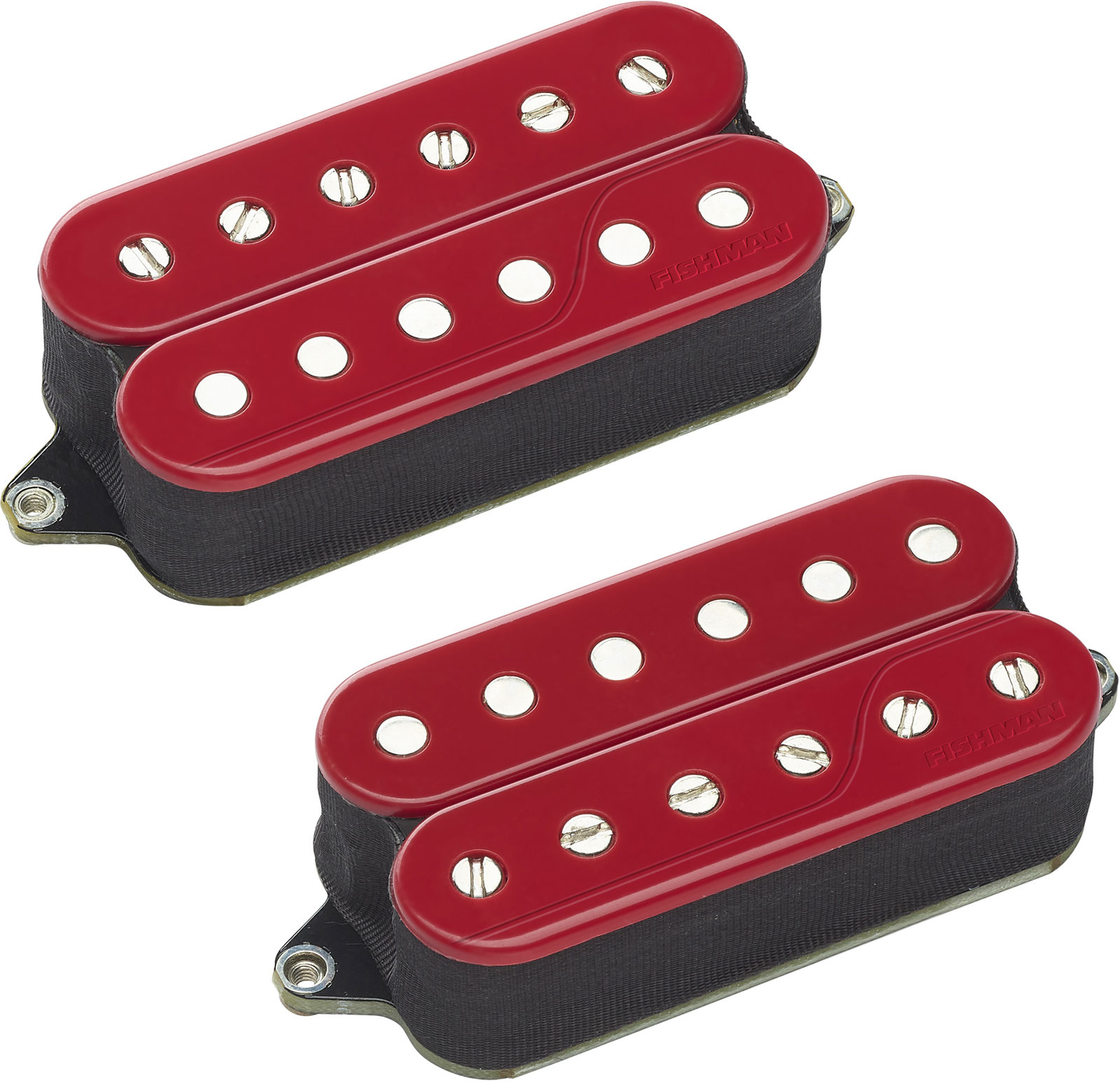 FISHMAN Fluence Classic OpenCore Active Set, 6-String, 3 Voices, Red