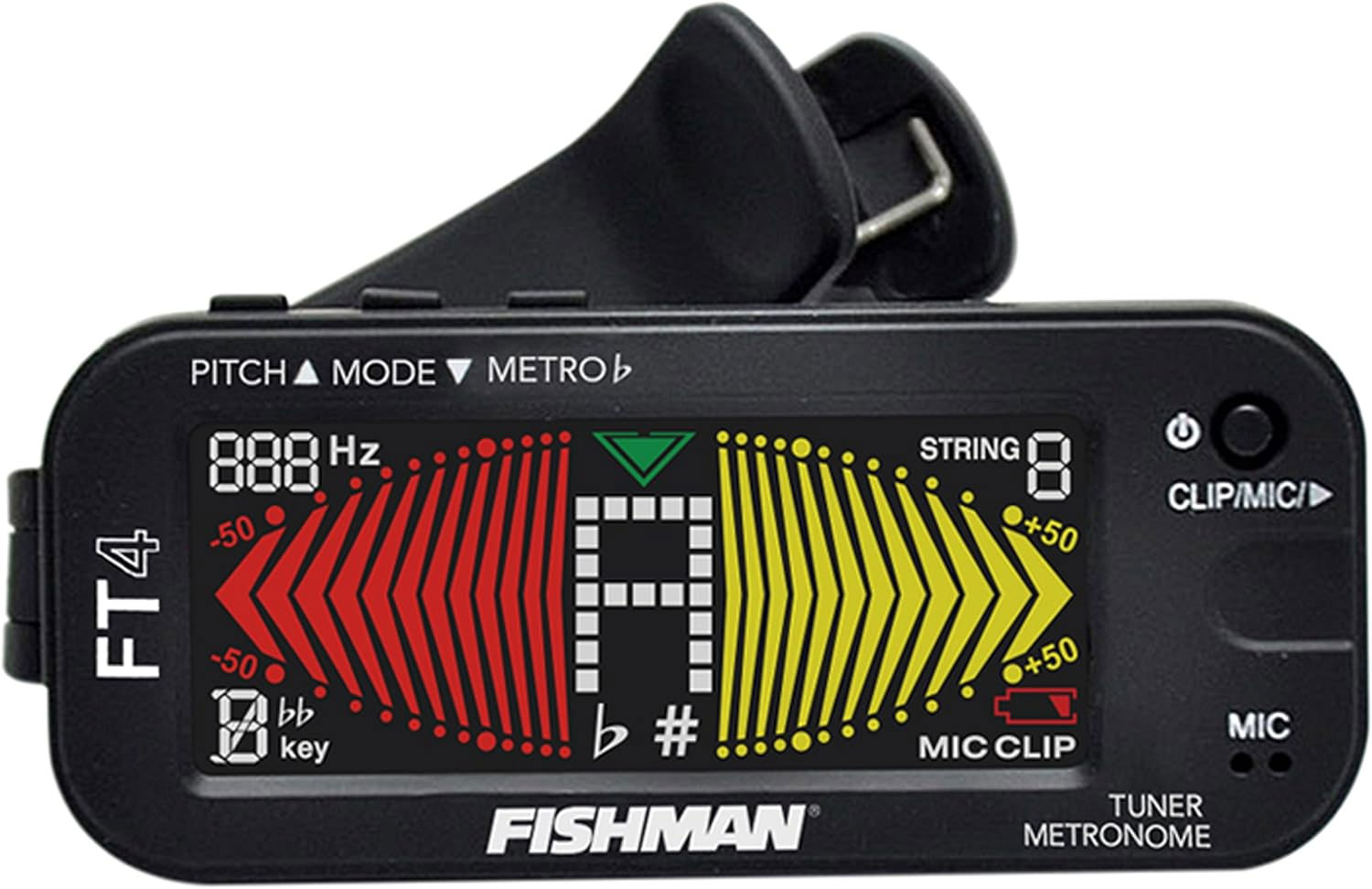 FISHMAN Accordeur-métronome pince