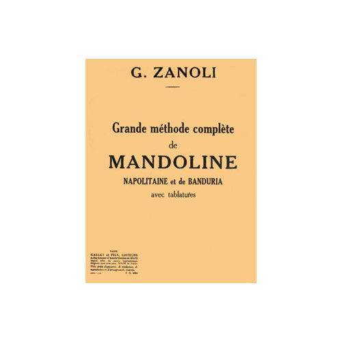 COMBRE Zanoli - Méthode Mandoline Napolitaine - Mandoline
