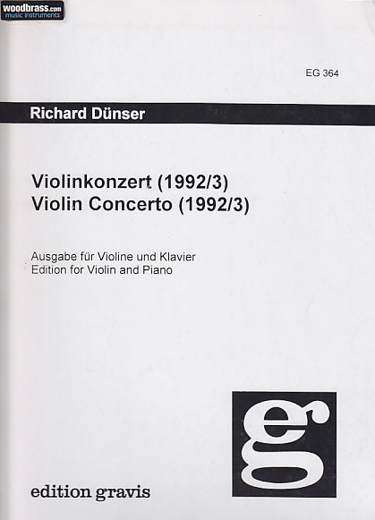 GRAVIS Dunser Richard - Violin Concerto (1992/3)