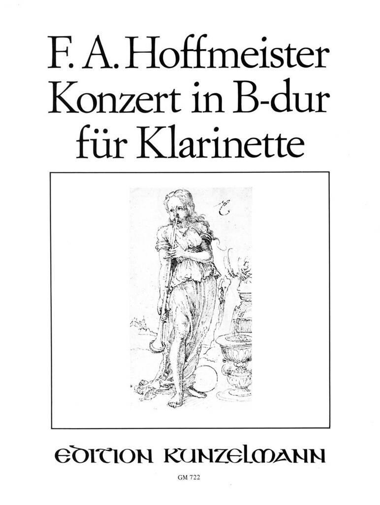 KUNZELMANN HOFFMEISTER F.A. - KONZERT IN B-DUR - CLARINETTE