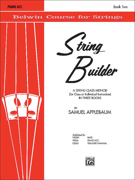 ALFRED PUBLISHING APPLEBAUM SAMUEL - STRING BUILDER 2 - VIOLIN