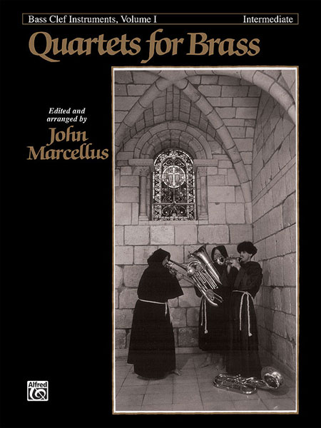 ALFRED PUBLISHING MARCELLUS - QUARTETS FOR BRASS INTERMEDIAT - F INSTRUMENTS