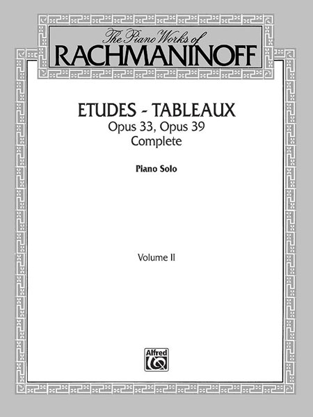 ALFRED PUBLISHING Rachmaninov Sergei - Piano Works Vol.2 - Piano Solo