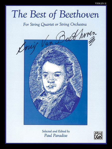 ALFRED PUBLISHING BEETHOVEN LUDWIG VAN - BEST OF - VIOLIN 2