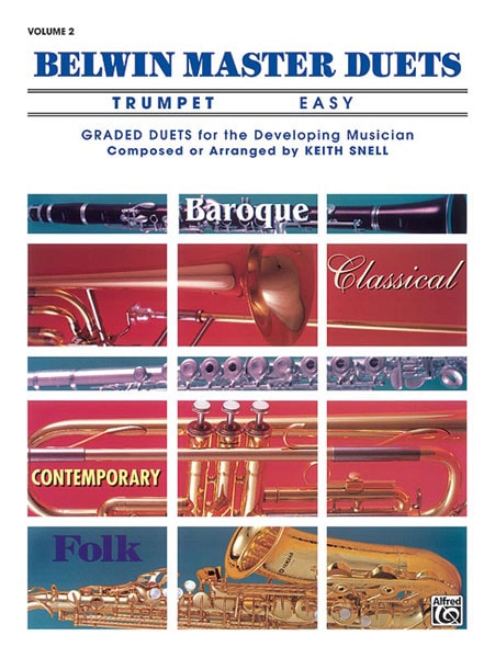 ALFRED PUBLISHING SNELL KEITH - BELWIN MASTER DUETS TRUMPET EASY II - TRUMPET ENSEMBLE