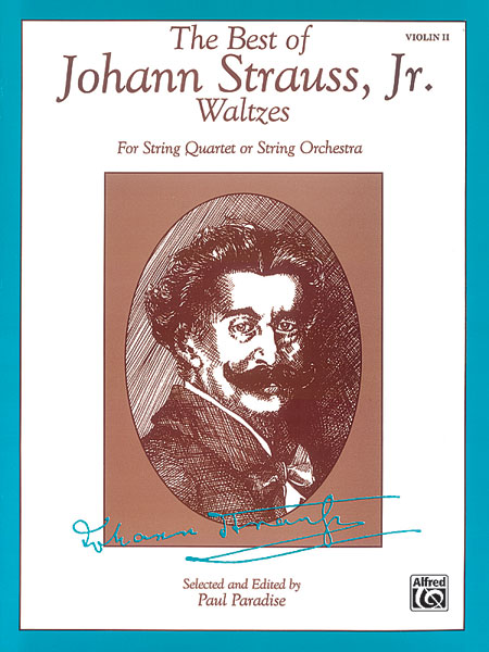 ALFRED PUBLISHING STRAUSS JOHANN - BEST OF STRAUSS WALTZES - SECOND VIOLA