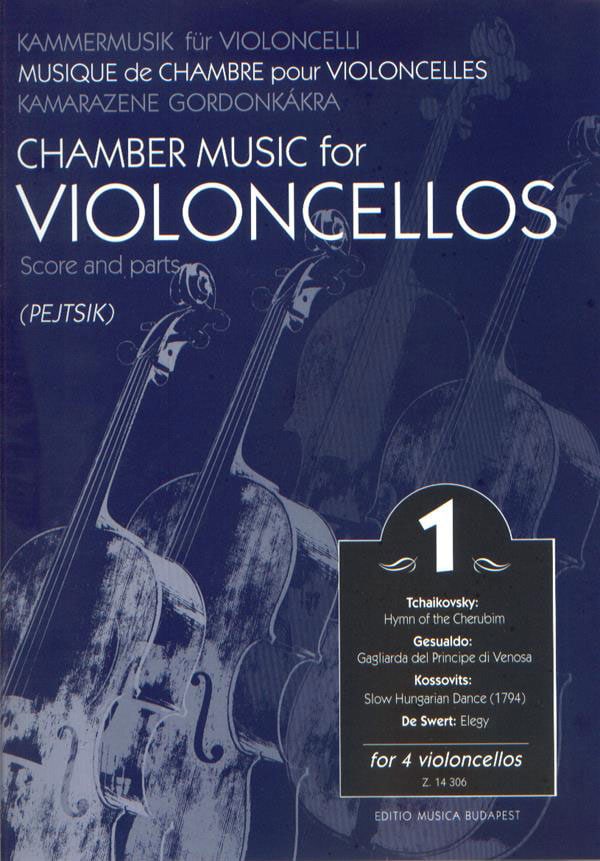 EMB (EDITIO MUSICA BUDAPEST) CHAMBER MUSIC VOL 1 - VIOLONCELLOS