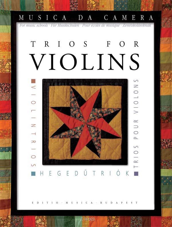 EMB (EDITIO MUSICA BUDAPEST) SOOS - TRIOS FOR VIOLINS