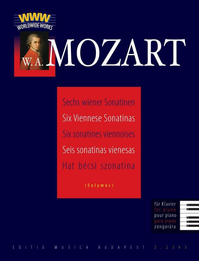 EMB (EDITIO MUSICA BUDAPEST) MOZART W.A. - SONATINE VIENNESI - PIANO