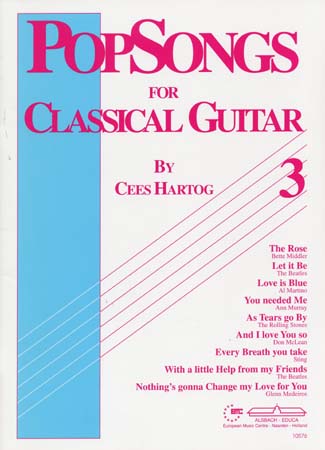 ALSBACH - EDUCA Hartog C. - Pop Songs Vol.3 - Guitar