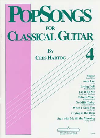 ALSBACH - EDUCA HARTOG C. - POP SONGS VOL.4 - GUITAR 