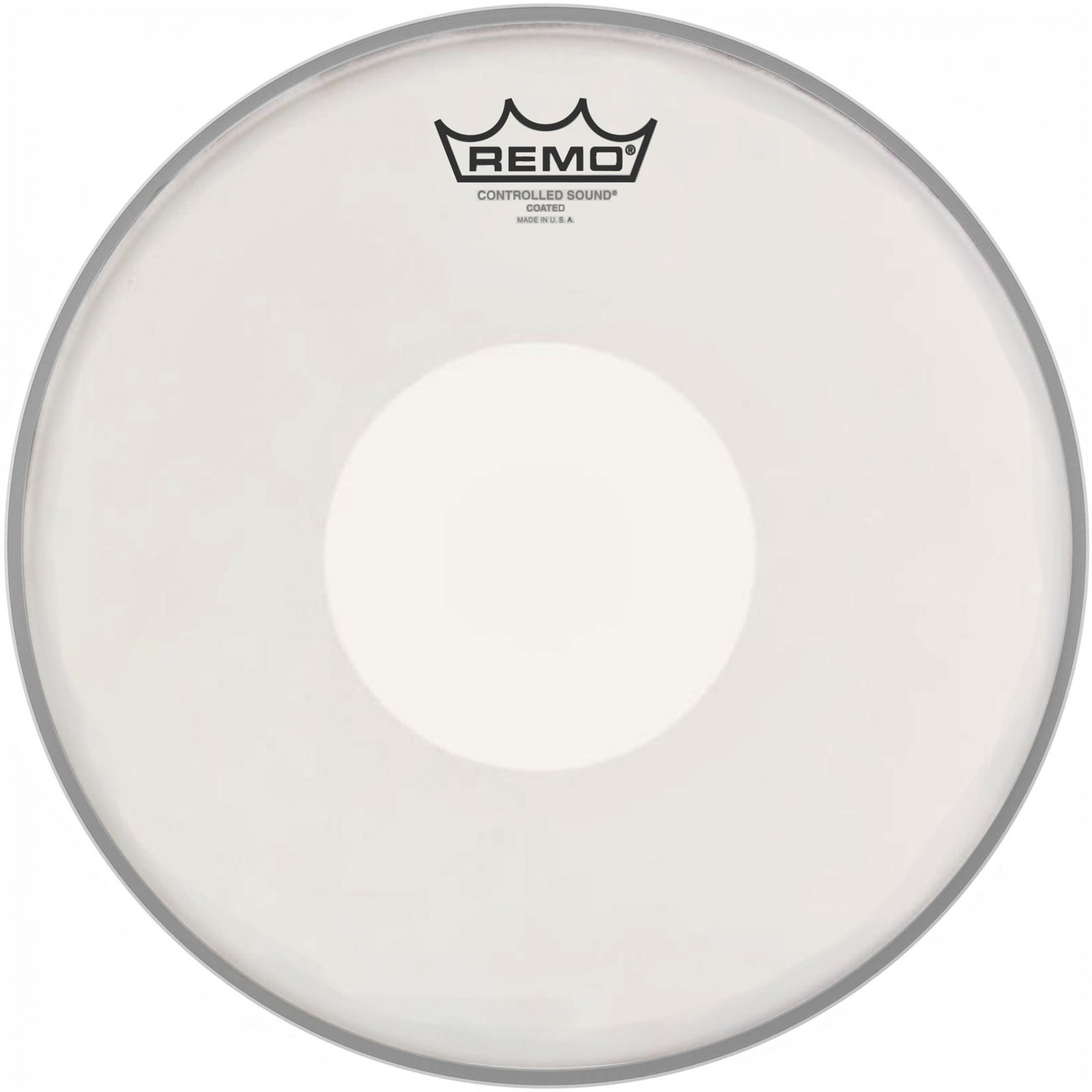 REMO CS-0113-00 Controlled Sound Sablée Rond Blanc 13