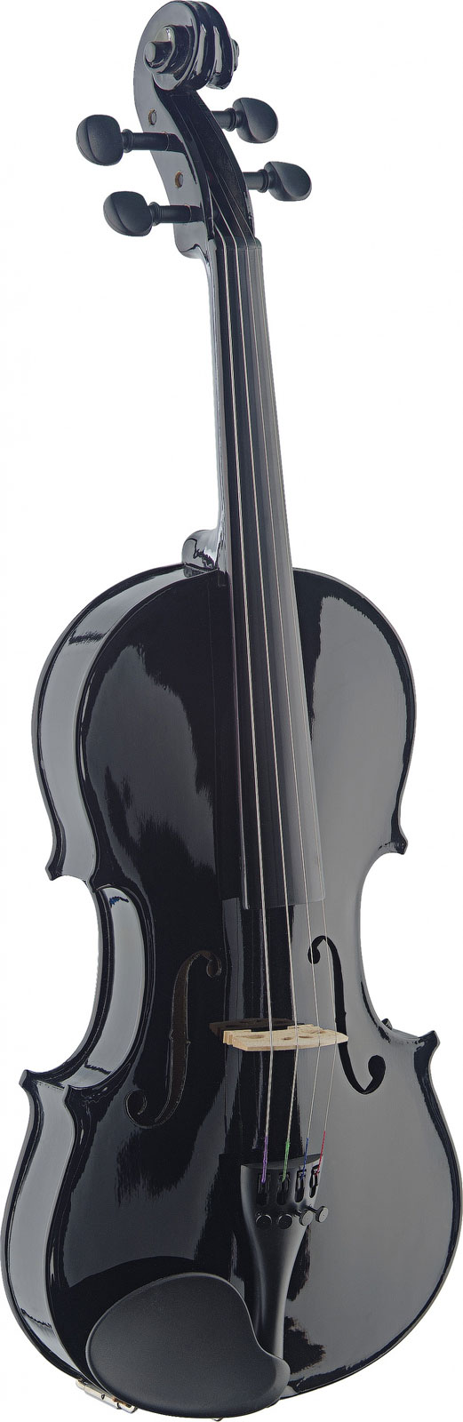 STAGG Violon 4/4 Erable Massif Noir