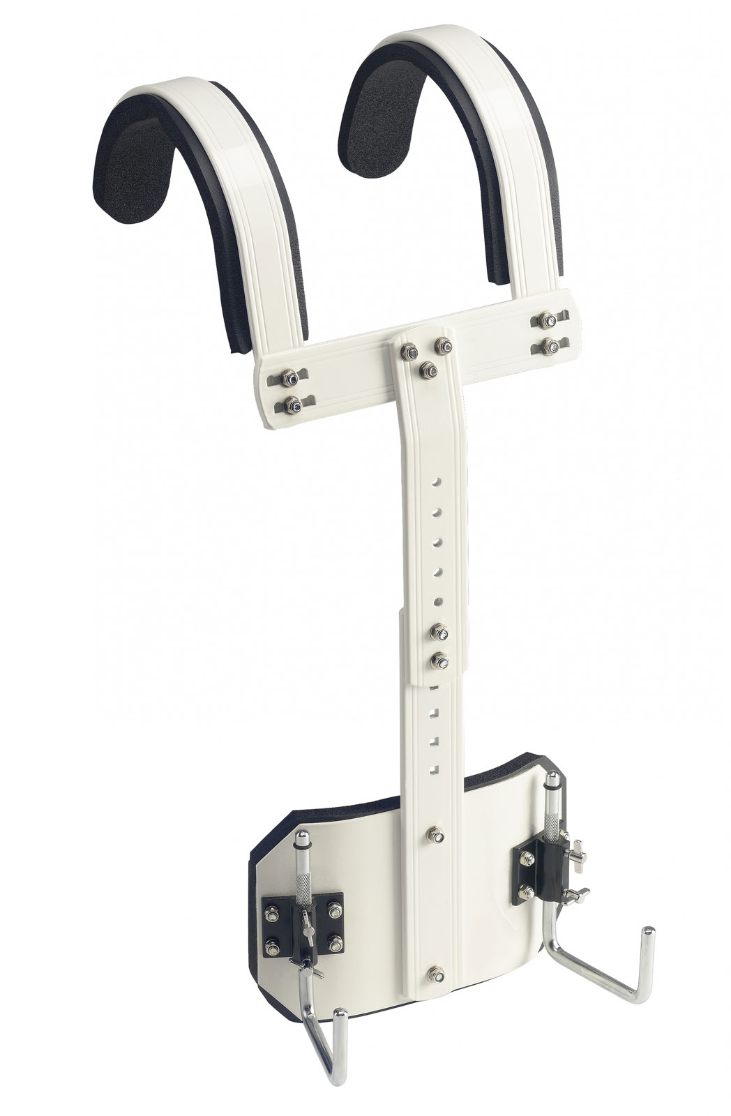 STAGG MACA-SD10 - MARCHING CARRIER SNARE DRUM WHITE