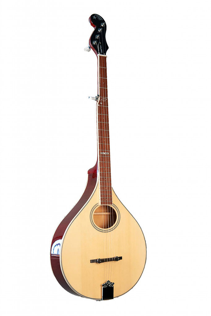 GOLD TONE Banjola, Electric-Acoustic 5-String Banjo Neck With A-Style Mandolin Body And Padded Bag