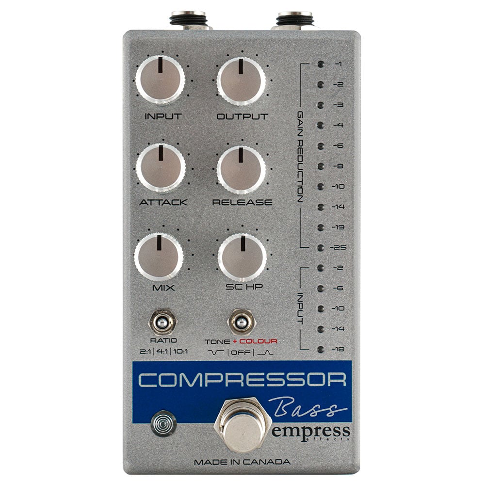 EMPRESS EFFECTS BASS COMPRESSOR SILVER