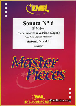 MARC REIFT Vivaldi Antonio - Sonata N°6 BB Major Saxophone Ténor & Piano
