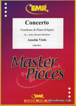 MARC REIFT VIOLA ANSELM - CONCERTO - TROMBONE & PIANO