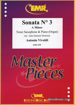 MARC REIFT VIVALDI ANTONIO - SONATA N°3 A MINOR - SAX TENOR & PIANO