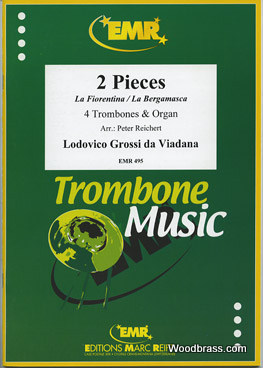 MARC REIFT VIADANA L.G. - LA FIORENTINA & LA BERGAMASCA - 4 TROMBONES & ORGUE