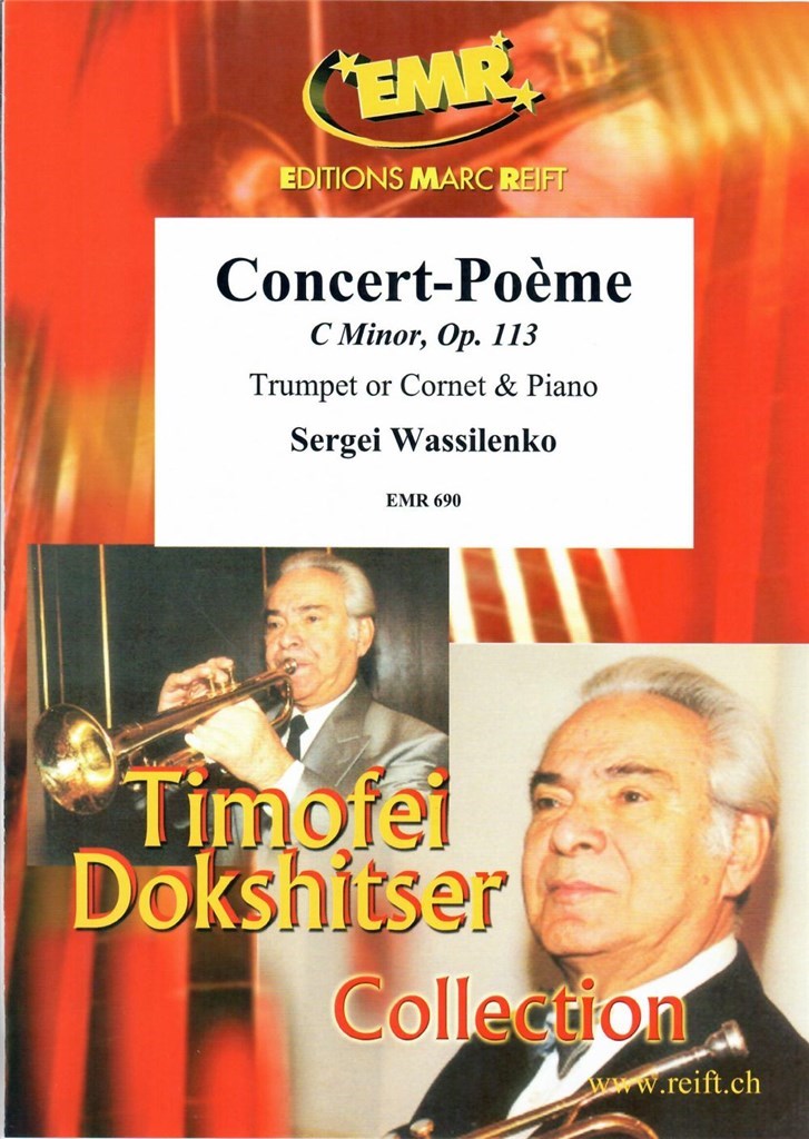 MARC REIFT WASSILENKO SERGEI - CONCERT-POEME OP.113 - TROMPETTE & PIANO