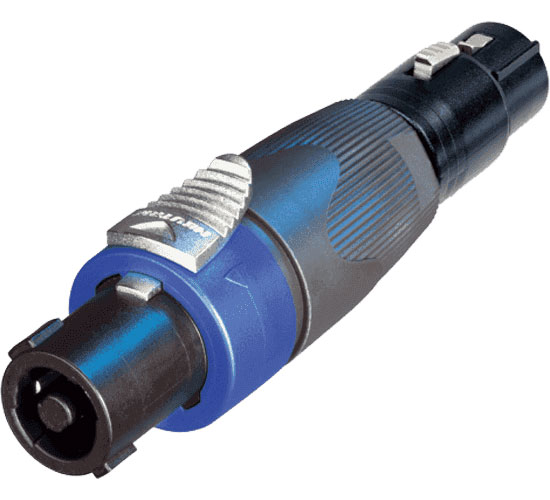 NEUTRIK AUDIO CONNECTOR ACCESSORIES SPEAKON NL4FX XLR 3