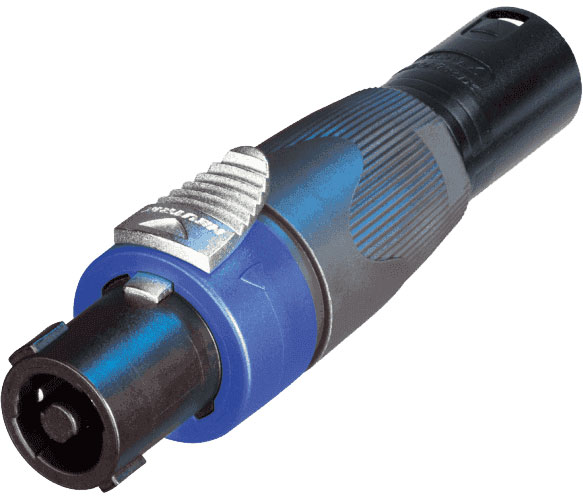 NEUTRIK Connecteurs Audio Accessoires Adaptateurs Circulaires Speakon NL4FX XLR 3 Po^les M
