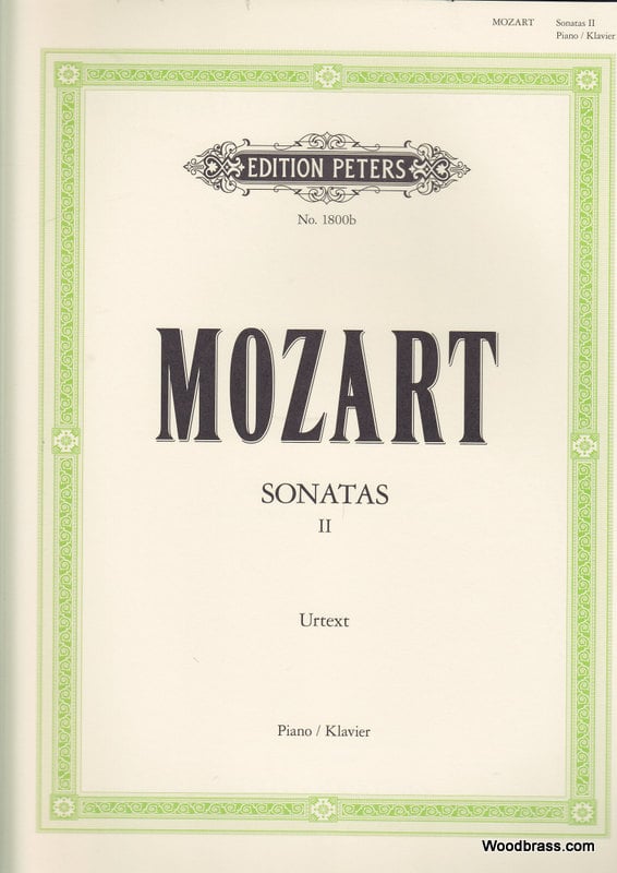 EDITION PETERS MOZART W.A. - SONATES VOL.2 (N°11-19) - PIANO