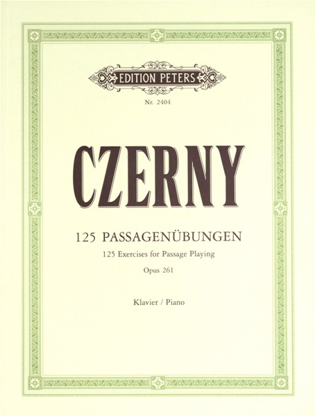EDITION PETERS CZERNY CARL - 125 EXERCISES FOR PASSAGE PLAYING - PIANO