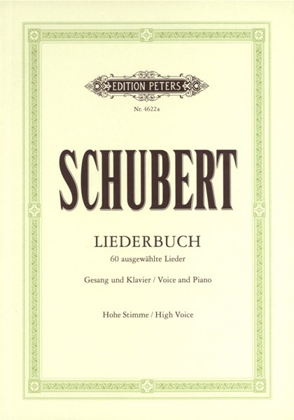 EDITION PETERS SCHUBERT FRANZ - LIEDERBUCH - VOICE AND PIANO (PAR 10 MINIMUM)