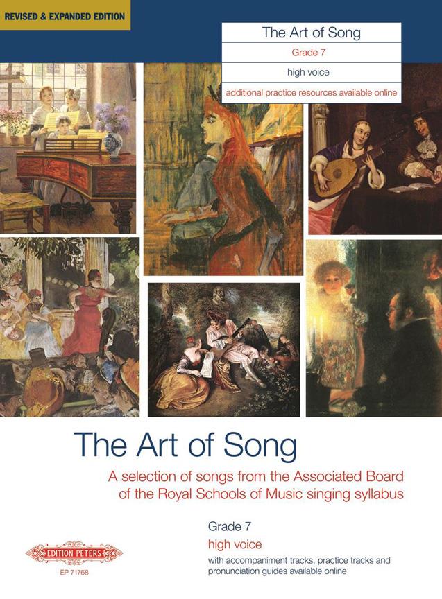EDITION PETERS ART OF SONG (REVISED & EXPANDED EDITION) GRADE 7 HIGH VOICE - VOICE AND PIANO (PAR 10 MINIMUM)
