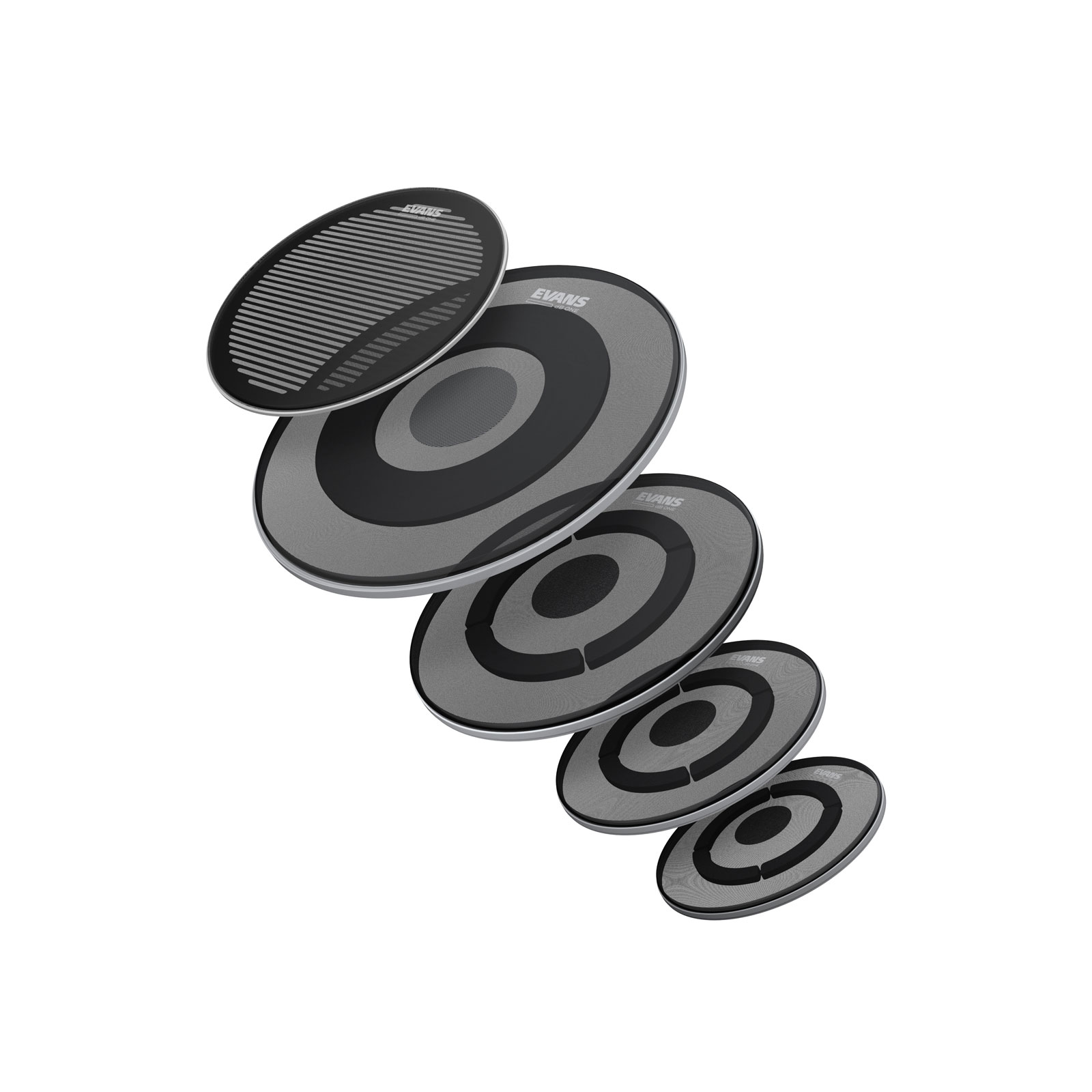 EVANS Pack Peaux Rock System DB One 10/12/16/14/ 22