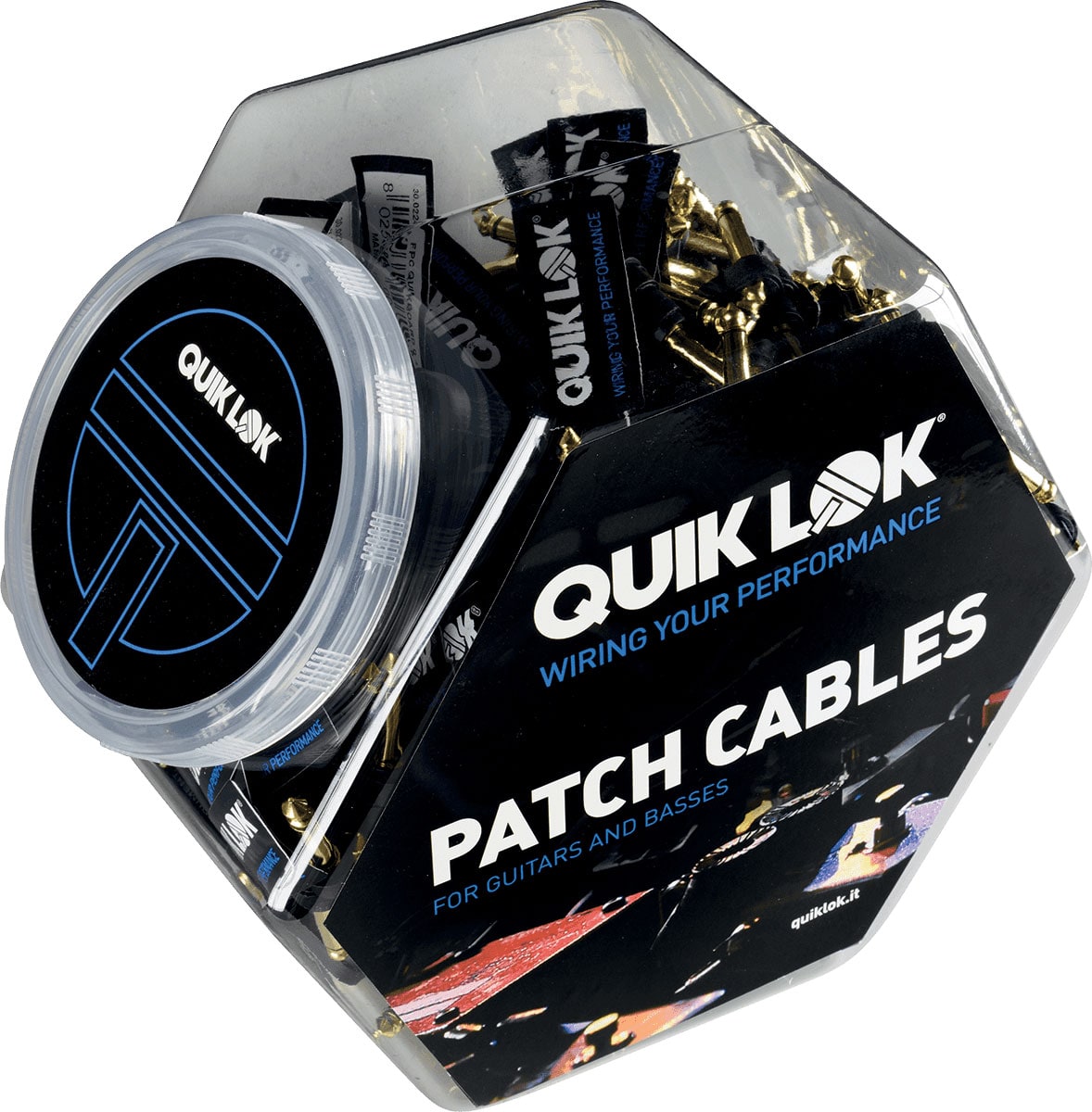 QUIKLOK FPCQUIKBOARD-PACK CABLES PATCH MELANGE 65 CABLES