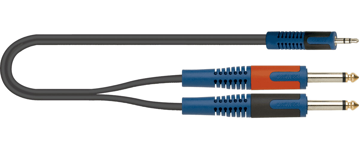 QUIKLOK RKSA140-2 2 X MONO JACK MINIJACK CABLE 2 M