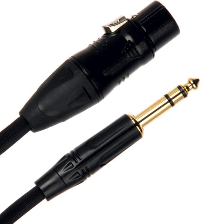 QUIKLOK JUSTFJS10 CABLE MICRO XLR FEMELLE JACK STEREO 10M