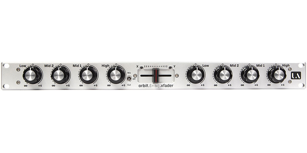 UNION AUDIO ORBIT.6 ISO/X-Fader, Rackmount Mixer, silver