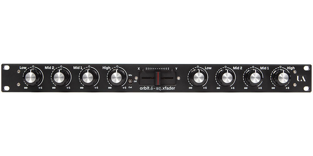 UNION AUDIO ORBIT.6 ISO/X-Fader, Rackmount Mixer, black