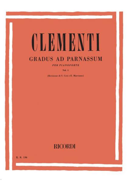 RICORDI CLEMENTI M. - GRADUS AD PARNASSUM VOL I - PIANO