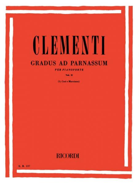 RICORDI CLEMENTI M. - GRADUS AD PARNASSUM VOL II - PIANO